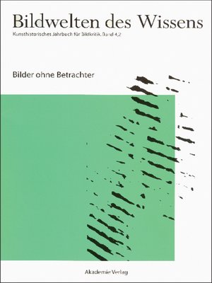 cover image of Bilder ohne Betrachter